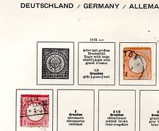 Deutsches Reich - Sammlung aus 1872-1932 - aus altem Vordruckalbum - meist * gebraucht kaufen  Kaiserslautern