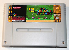 *Versão PAL* Super Mario World 2 jogadores jogo cooperativo hack inglês para SNES, usado comprar usado  Enviando para Brazil