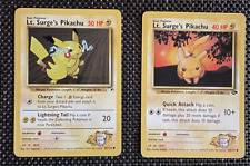 Pokemonkarten surge pikachu gebraucht kaufen  Duisburg