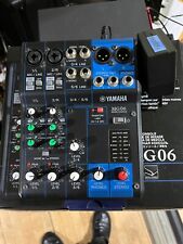 Yamaha mg06 mixer for sale  BRISTOL