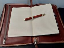 Leather notepad folder for sale  HUNTINGDON