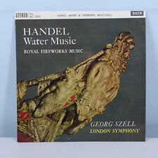 SXL 2302 UK WBG ED1 - SZELL - HANDEL - WATER MUSIC - FIREWORKS MUSIC NM/EX for sale  Shipping to South Africa