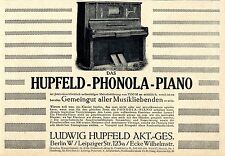 Hupfeld phonola piano gebraucht kaufen  Hamburg