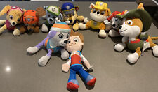 Paw Patrol Teddies Plush Soft Toy Bundle Of 8 Dogs plus Ryder Nickelodeon for sale  Shipping to South Africa