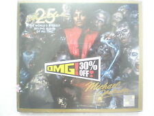 Michael Jackson mj Thriller CD + DVD 2009 25º ANNS ED RARO HOLOGRAMA INDIANO NOVO comprar usado  Enviando para Brazil