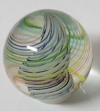 Steven Maslach Cuneo Furnace 1" Multi-Colored Art Glass Marble for sale  Shipping to South Africa