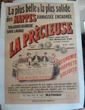 Affiche ancienne nappes d'occasion  Lyon VI