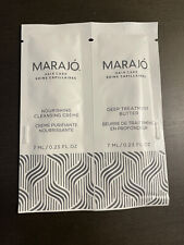 Marajo Hair Care Creme de Limpeza Nutritivo e Tratamento Profundo Amostra de Manteiga NOVO, usado comprar usado  Enviando para Brazil