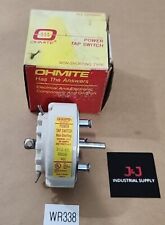 *BRAND NEW* Ohmite 312-8E Power Tap Switch Non-Shorting 30A 300Vac + Warranty! for sale  Shipping to South Africa