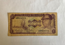 Banknote gambia dalasi gebraucht kaufen  Reinbek