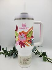 Used, Mother's Day Gift 40oz Quencher Stanley Tumbler Frost Tropic Laser Engraved !!!! for sale  Shipping to South Africa