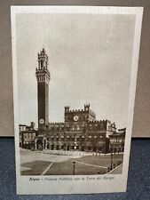 Cartão postal Siena - Palazzo Pubblico con la Torre del Mangia comprar usado  Enviando para Brazil