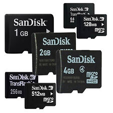 Tarjeta de memoria SanDisk Micro SD SDHC 128 MB 256 MB 1 GB 4 GB 8 GB 16 GB 32 GB clase 4 segunda mano  Embacar hacia Mexico