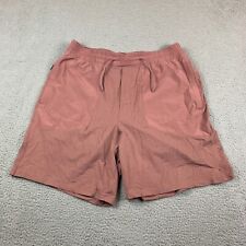 Shorts Lululemon Step Back Jump Masculino Extra Grande Treino Atlético Performance Rosa comprar usado  Enviando para Brazil