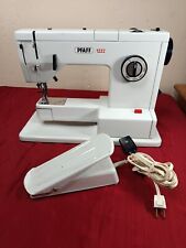 PFAFF 1222 Sewing Machine with Original PFAA Foot Pedal TESTED WORKS, used for sale  Shipping to South Africa