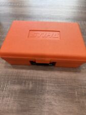 Used, STIHL CHAINSAW TOOL BOX FOR PARTS STORAGE for sale  Shipping to South Africa