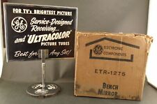 Vintage GE Tubos de Imagem Ultracolor Publicidade Banco de Mesa Espelho com Caixa comprar usado  Enviando para Brazil