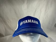 Yamaha Pro Fishing Cap Blue Adjustable Cotton Boating Hat One Size for sale  Shipping to South Africa