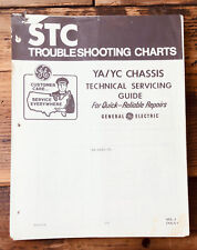 General Electric YA YC Chassi TV Manual de Serviço *Original*, usado comprar usado  Enviando para Brazil