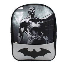 Mochila masculina DC Comics Batman mochila berçário escolar arco frontal preta prata comprar usado  Enviando para Brazil