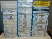 Lote completo de videojuegos de Nintendo Wii U diversión que eliges y eliges actualizado segunda mano  Embacar hacia Argentina