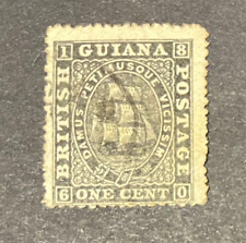 British guiana 1862 for sale  CHELMSFORD