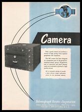 1952 Sismograph Service Corp. Tulsa Oklahoma amplificador geofono cámara anuncio impreso, usado segunda mano  Embacar hacia Argentina
