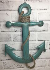 New teal anchor for sale  Shipping to Ireland
