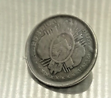Bolivia silver coin for sale  Shipping to Ireland