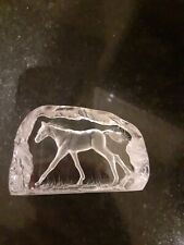 Capredoni glass horse for sale  RINGWOOD