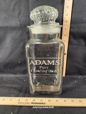 Used, Antique Adams Pure Chewing Gum Counter Candy Jar Dispenser General Store Display for sale  Shipping to South Africa