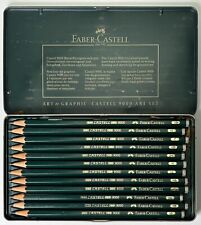 Conjunto de 12 conjuntos de lápis de grafite Faber-Castell 9000 arte 8B - 2H comprar usado  Enviando para Brazil