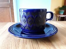Vintage Hornsea Blue  Heirloom Cup & Saucer for sale  CHATTERIS