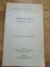 Amberwood house thurloe for sale  DORCHESTER