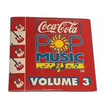 Mini CD disco compacto pequeño vintage 1991 Coca-Cola música pop volumen 3 segunda mano  Embacar hacia Argentina