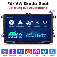 9" Android 12 Radio samochodowe GPS NAVI do VW Golf 5 6 Plus Touran Polo Passat 4 + 64GB, używany na sprzedaż  Wysyłka do Poland