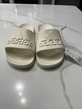 Adidas Adilette Slip-on Quick-Dry Aqua Slides - Cor Off White NOVO comprar usado  Enviando para Brazil