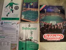 Subbuteo catalogues 1985 usato  Italia