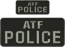 Atf police embroidery for sale  Compton