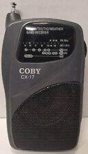 Rádio portátil AM/FM/TV e banda meteorológica COBY CX-17 operado por bateria comprar usado  Enviando para Brazil