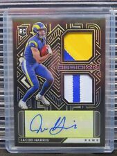2021 Obsidian Jacob Harris Electric Etch Yellow Rookie Patch Auto #18/25 A405 for sale  Shipping to South Africa
