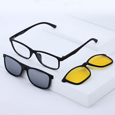 Gafas de sol con clip para conducción exterior UV400 imán polarizado lentes abatibles gafas de sol, usado segunda mano  Embacar hacia Argentina