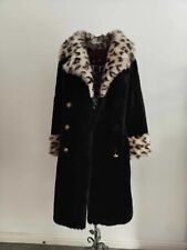 leopard print fur coat for sale  NORWICH