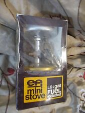 New Never Opened NOS Vintage EFI Miniature Camp Hike Backpack Stove 4.5 Diameter for sale  Shipping to South Africa