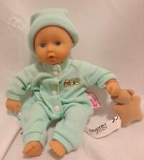 Used, Vintage Zapf Creation Mini Chou Chou 7” Blue Eyed Doll W/ Teddy Bear & Pacifier for sale  Shipping to South Africa