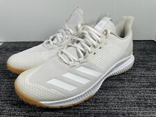  Zapatos de voleibol para mujer Adidas Crazyflight Bounce 3 • BD7906 • blancos talla 10, usado segunda mano  Embacar hacia Argentina