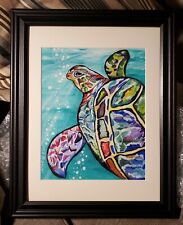 Sea turtle abstract for sale  Newbury Park