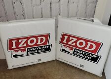 IZOD Indycar Series vinyl seat cushions 2012 Set of 2  for sale  Shipping to South Africa