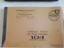 Peugeot 104 catalogue d'occasion  Brive-la-Gaillarde