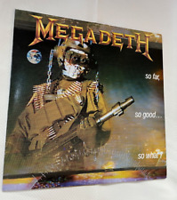 Megadeth ~Orig 1988 1ª imprensa Reino Unido Até Agora, So Good... So What! LP de vinil ~ Muito bom estado+/NM- comprar usado  Enviando para Brazil
